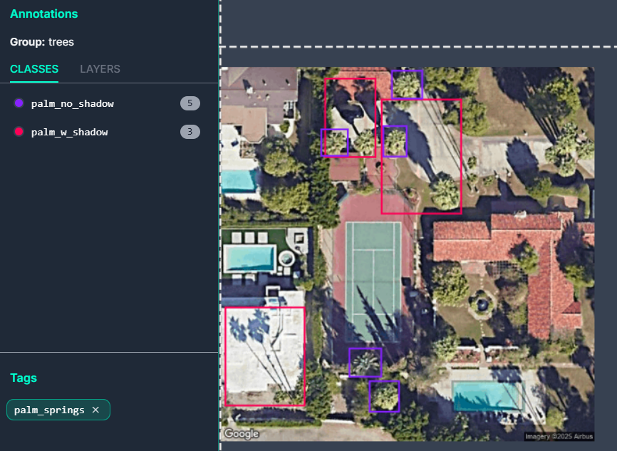 Example training data on Roboflow